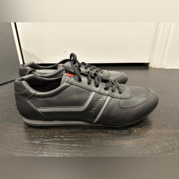 New Prada Men’s Sneaker Shoe Logo - Picture 2 of 6